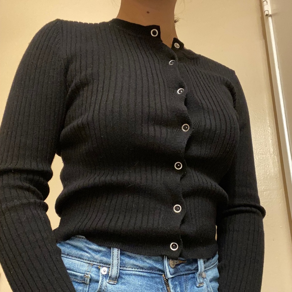Black Long Sleeve (Button Up)